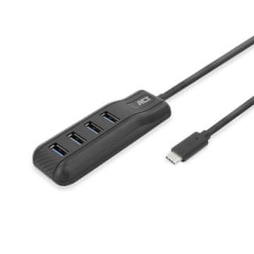 ACT AC6420 4-portni USB C 3.2 Gen1 HUB 5 Gbps