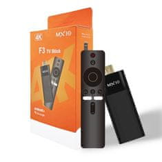 EVEON MX10 TV Stick WiFi 4K, crni