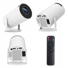 EVEON HY300 smart projektor Android WiFi Full HD, bijeli