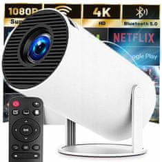 EVEON HY300 smart projektor Android WiFi Full HD, bijeli