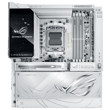 ASUS ROG CROSSHAIR X870E GLACIAL matična ploča, AM5, E-ATX, DDR5, WiFi 7 (90MB1NQ0-M0EAY0)