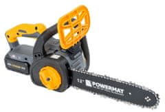 Powermat Set 21V bezčetkaste akumulatorske motorne pile 30cm 2x4Ah
