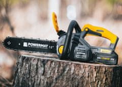 Powermat Set 21V bezčetkaste akumulatorske motorne pile 30cm 2x4Ah