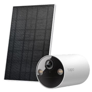TP-Link Tapo C410 KIT 3MP 2K WiFi vanjska bežična baterijska solarni panel bijela nadzorna kamera