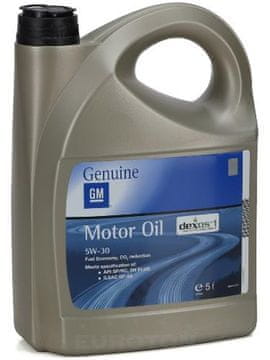 Opel GM Dexos 1 (Gen3) 5W30 ulje, 5 l