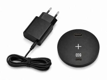 IN Ugradbena letva IN, Qi punjenje, USB A + C (553043)