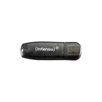 Intenso 16GB Rainbow Line USB 2.0 flash pogon – crni