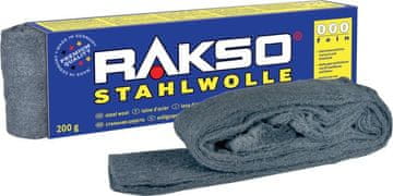RAKSO STAHLWOLLE Čelična vuna granulacije 5 za poliranje 200g RAKSO
