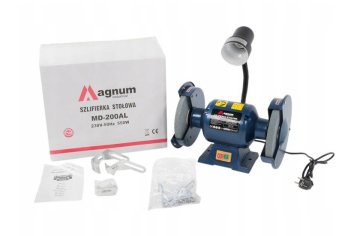 Magnum Stolna brusilica sa lampom 550W 230V 200x20x16