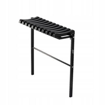 Chomik Klupa za groblje, sklopiva, metalna, klupa 68 cm