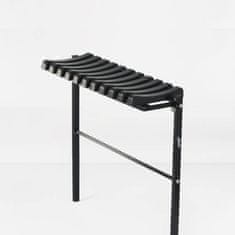 Chomik Klupa za groblje, sklopiva, metalna, klupa 68 cm