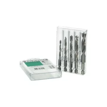 Hikoki HIKOKI SET BUŠILA ZA DRVO, 5 KOM, 4, 5, 6, 8 i 10 mm