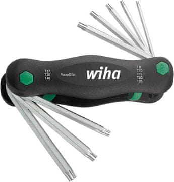 WIHA PocketStar fosfatirani set kutnih šesterokutnih ključeva T9-T40x mm