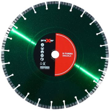 PRAXER Dijamantna tarcza s-turbo 350mm praxer