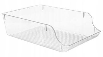 Koopman Organizator za hladnjak 35x22,5x10cm Prozirna plastika