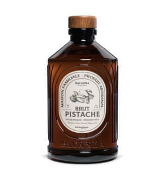 Bacanha organski pistacijev sirup 400 ml za kavu, limunade i koktele