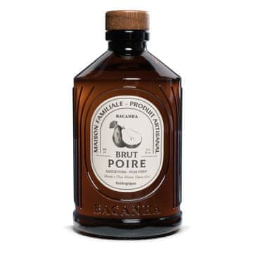 Bacanha organski sirup od kruške 400 ml – za kavu, limunadu i čaj