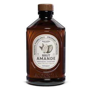 Syrop Bacanha od okusa badema organic 400 ml - za kavu, limunade i koktele