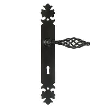 Kvaka Lagos sa sildom za ključ 72mm crna