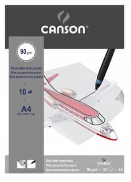 BTS Papir za precrtavanje A4 90g 10 listova idealan za precrtavanje
