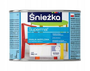 Śnieżka Eko Supermal akrilni emajl White Matte 0,4L