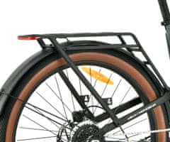 MS ENERGY Mokosha električni bicikl, 69,85 cm, 250 W, do 120 km, sivi