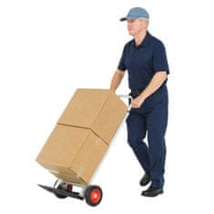 Sklopiva aluminijska skladišna transportna kolica 90 kg