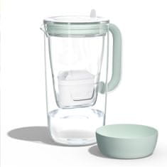 Brita Glass 60th Anniversary Edition vrč za filtriranje vode, 2,5 L, zeleni
