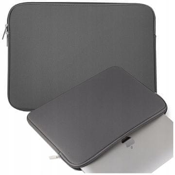 HURTEL Univerzalna torbica za laptop od 15,6 inča, siva