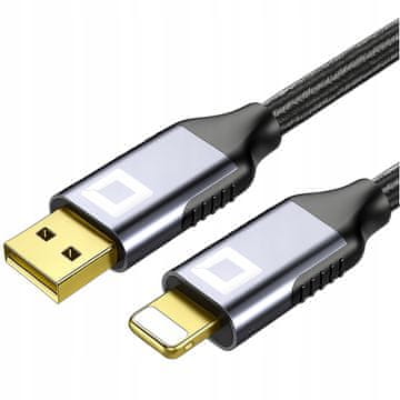 CO2 CO2 punjač kabel USB lightning za brzo punjenje za iPhone 12 13 14 1m