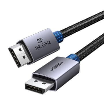 Ugreen Displayport Kabel 16K 60Hz Za Računala 2M 80Gbps S Velikim