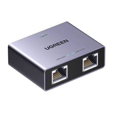 1 to 3 Ugreen 1X2 Ethernet Razdjelnik Adapter Za Računalo Rj45 Brzi Protok