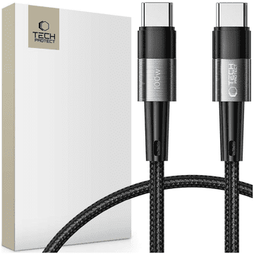 Tech-protect Ultrabost Type-C kabel za tablete 25 cm 5A brzo punjenje