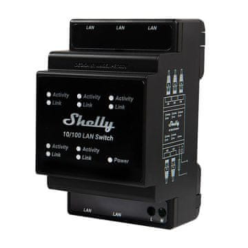Shelly Shelly Ethernet Prekidač S 5 Rj45 Portova Za Pametni Dom