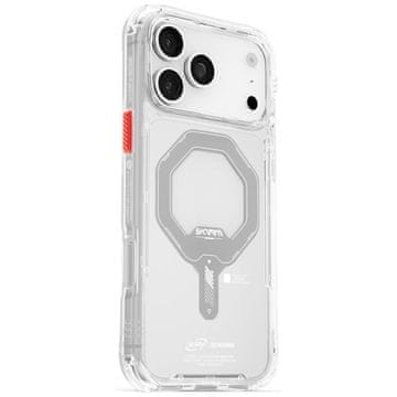 Etui Skinarma Saido za iPhone 17 Pro Max s magnetskim punjenjem, prozirno