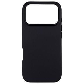 BE maskica za iPhone 17 Pro Max - silikonska stražnja strana, crna maskica