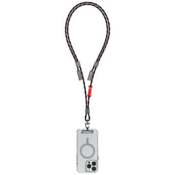 Univerzalna uzica za telefon kabel 2u1 Skinarma Dyno Ve USB-C/USB-C crna