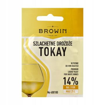 Browin Tokay plemeniti tekući vinski kvasac ZA vino 20 ml Tokay