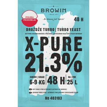 Browin X-pure 48 destilerski kvasac 21,3% 48 sati