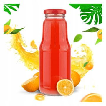 Boca za sok, sirup od voća 300ml + poklopac za vodu, sokove, džemove