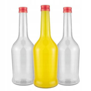 BE 50x staklenih boca Napoleon 500 ml za sok od mjesečine