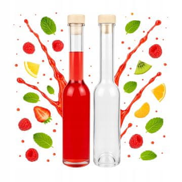 BE Fenice boca 200ml + čep ZA tinkture maslinovog ulja, sok, sirup