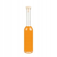 BE 5x staklenih boca fenice 200ml + čep za likere, sok, sirup, liker, alkohol
