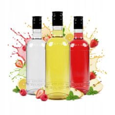 BE Luksuzna boca 500 ml staklene boce za tinkture mjesečine, vinski liker 0,5l