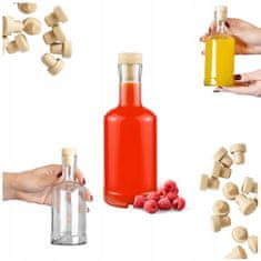 BE 10x Poklon boca Liker, Tinktura, Vino - Tadek Staklena Boca 250ml