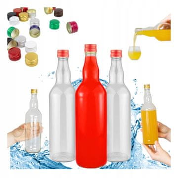 BE 40x Monopoly boca 0,7l za mjesečinu JOK Monopoly staklene boce 700ml