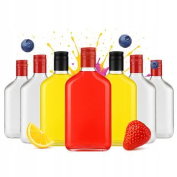 BE 50x Boce pljoska 350ml + čep za mjesečinu Set tinktura