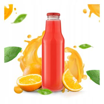 BE Kubuś boca za sok, sirup od soka 750ml + poklopac za staklene boce 0,75l