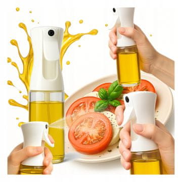 BE Raspršivač maslinovog ulja 200 ml Stakleni raspršivač Atomizer