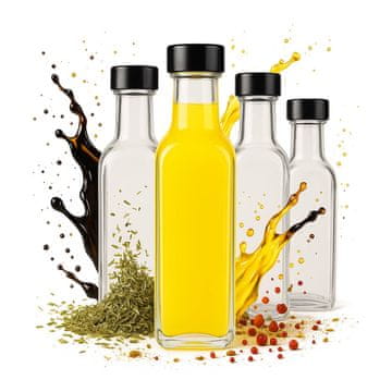 BE 50x boca Marasca od 100 ml s čepom GPI NA Mjesečina Alkohol Vino Poklon za vjenčanje